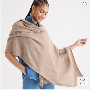 JCrew Cashmere Wool Poncho